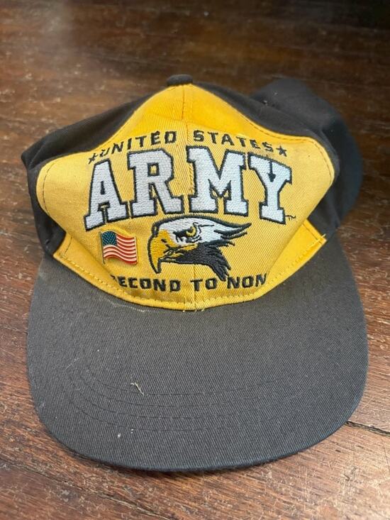 Mitchell & Proffitt Other - Mitchell & Proffitt U.S. Army Baseball Cap OS Black Yellow Hat